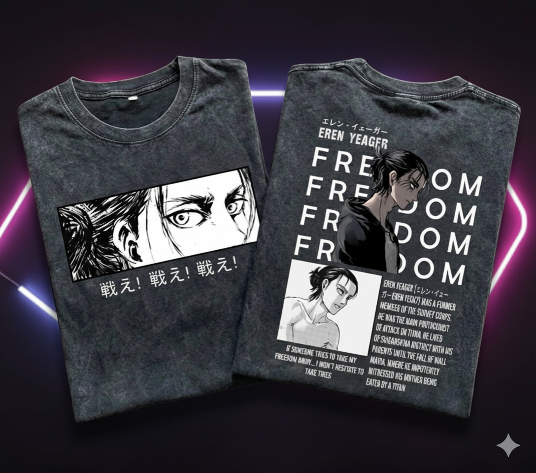 Attack on Titan - T-shirt Eren Yeager