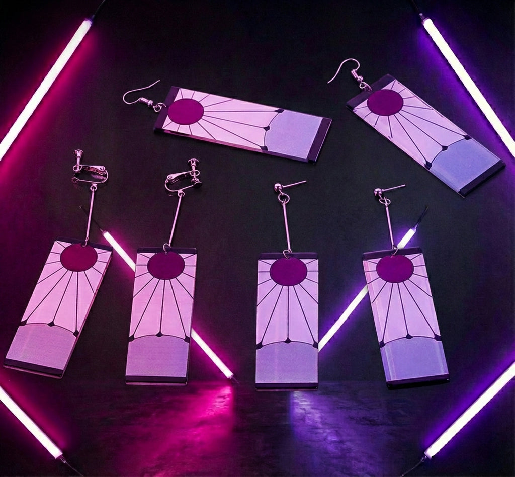 Demon Slayer - Kimetsu no Yaiba Blade of Ghost Earings