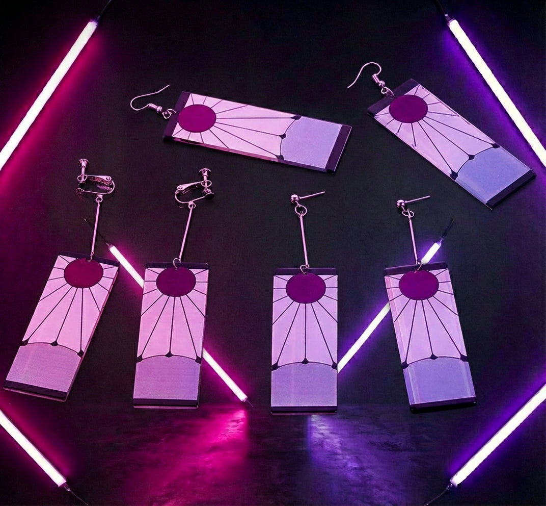 Demon Slayer - Kimetsu no Yaiba Blade of Ghost Earings