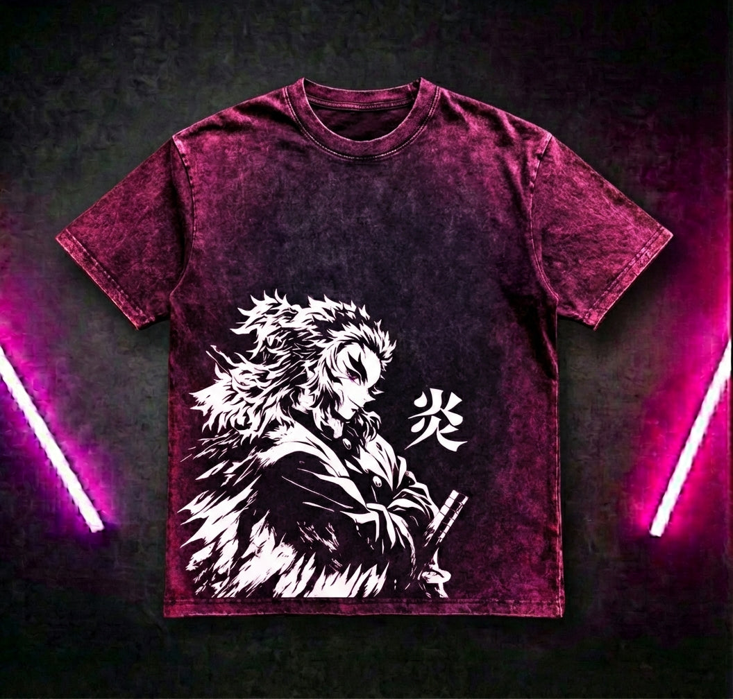 Demon Slayer - T Shirt Kyojuro Rengoku