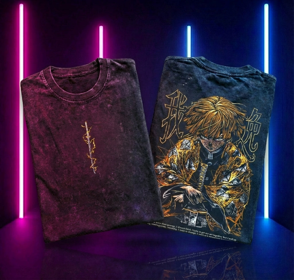 Demon Slayer - Zenitsu Thunderclap and Flash T-shirt