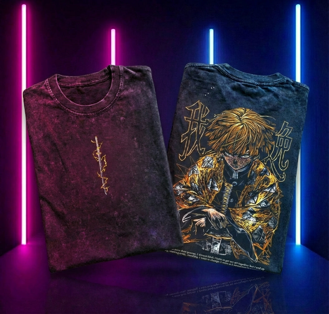 Demon Slayer - Zenitsu Thunderclap and Flash T-shirt