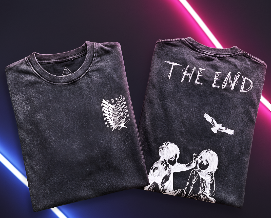 Attack on Titan - T-Shirt Mikasa and Eren