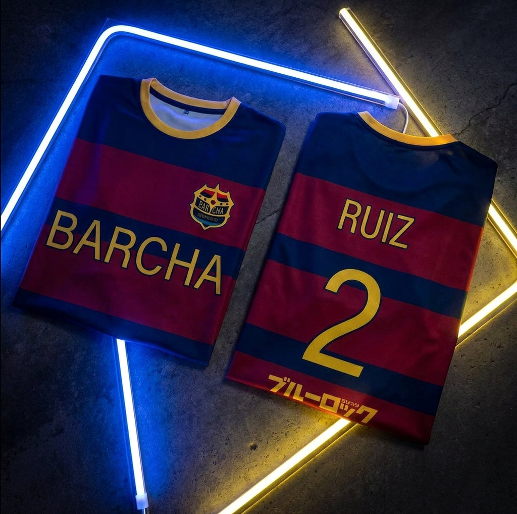 Blue Lock - FC Barcha Football Jersey