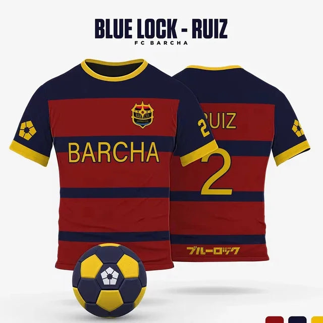Blue Lock - FC Barcha Football Jersey