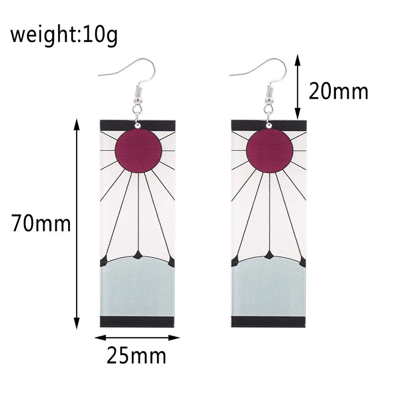 Demon Slayer - Kimetsu no Yaiba Blade of Ghost Earings