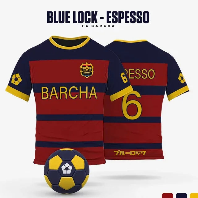Blue Lock - FC Barcha Football Jersey