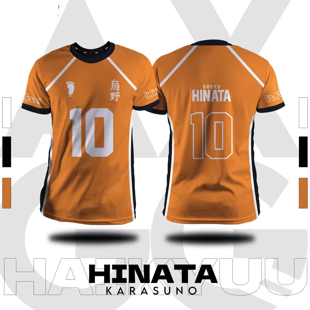 Haikyuu - Karasuno Orange Volleyball Jersey