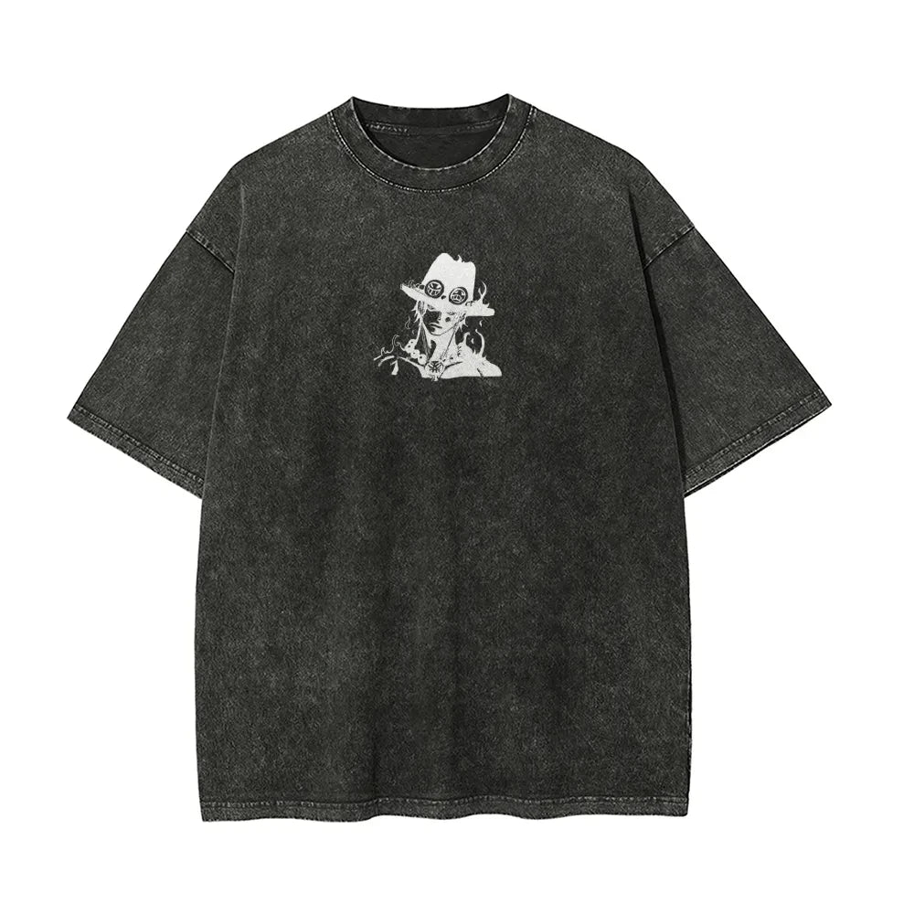 One Piece - T-shirt Portgas D.Ace