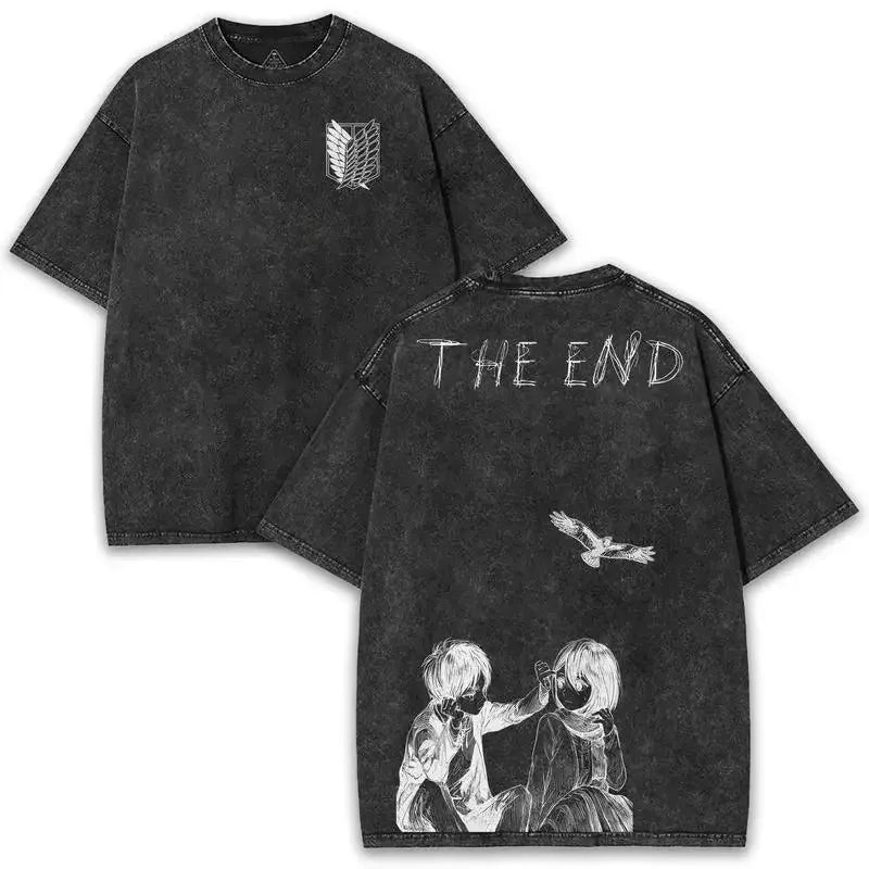 Attack on Titan - T-Shirt Mikasa and Eren