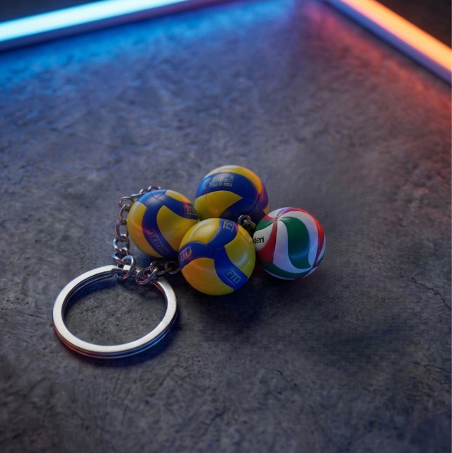 Haikyuu - Volleyball Keychain